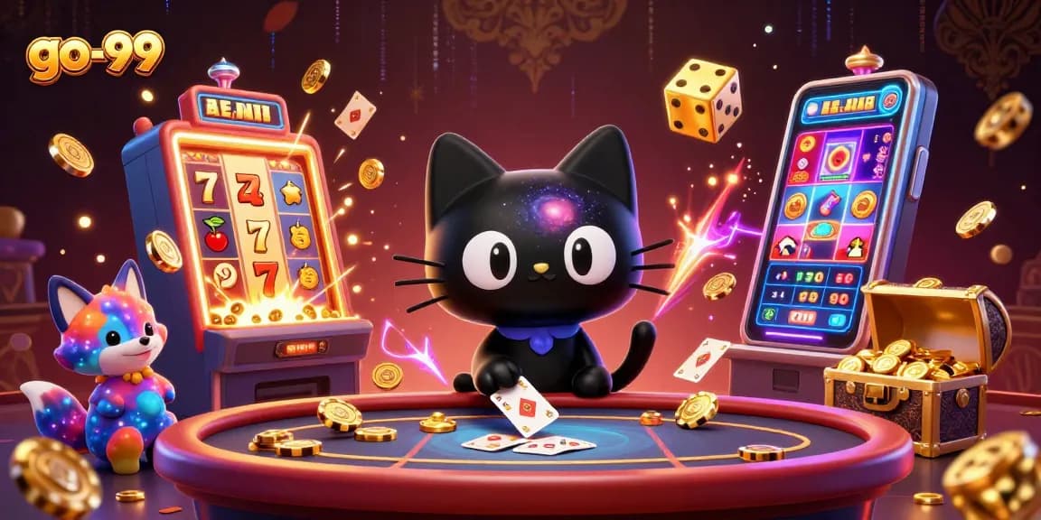 Experience the excitement of go-99's cosmic casino with dynamic games and a jackpot explosion.