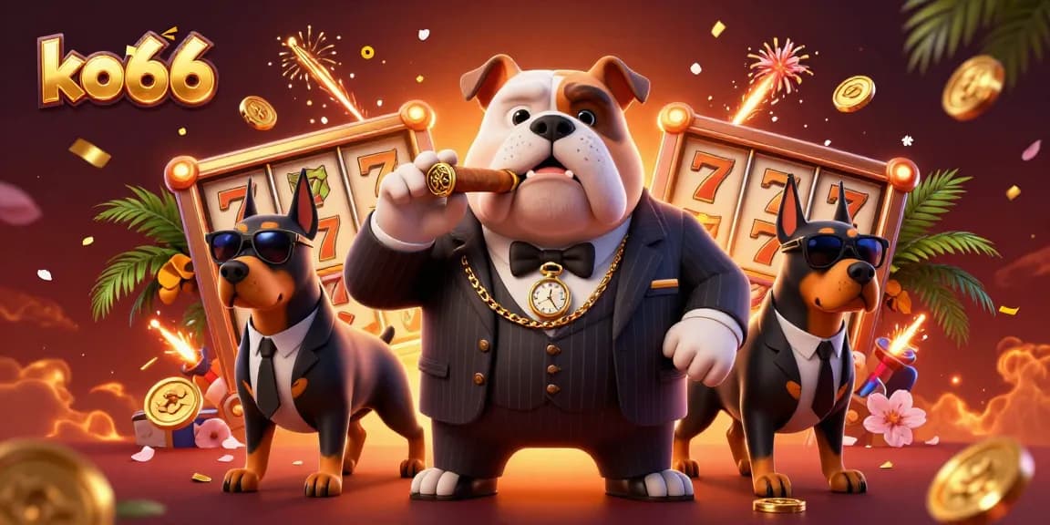 Experience the fun of winning at ko66, featuring vibrant slot gaming elements and a stylish atmosphere.