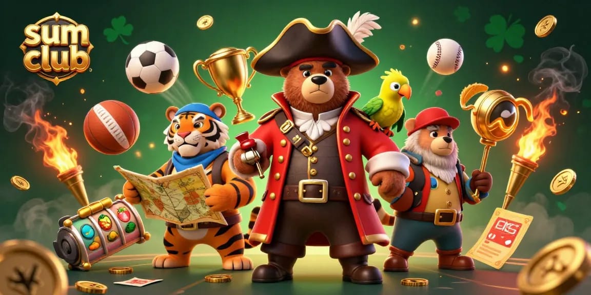 Experience the excitement at sum club with lively characters, sports elements, and thrilling gameplay.