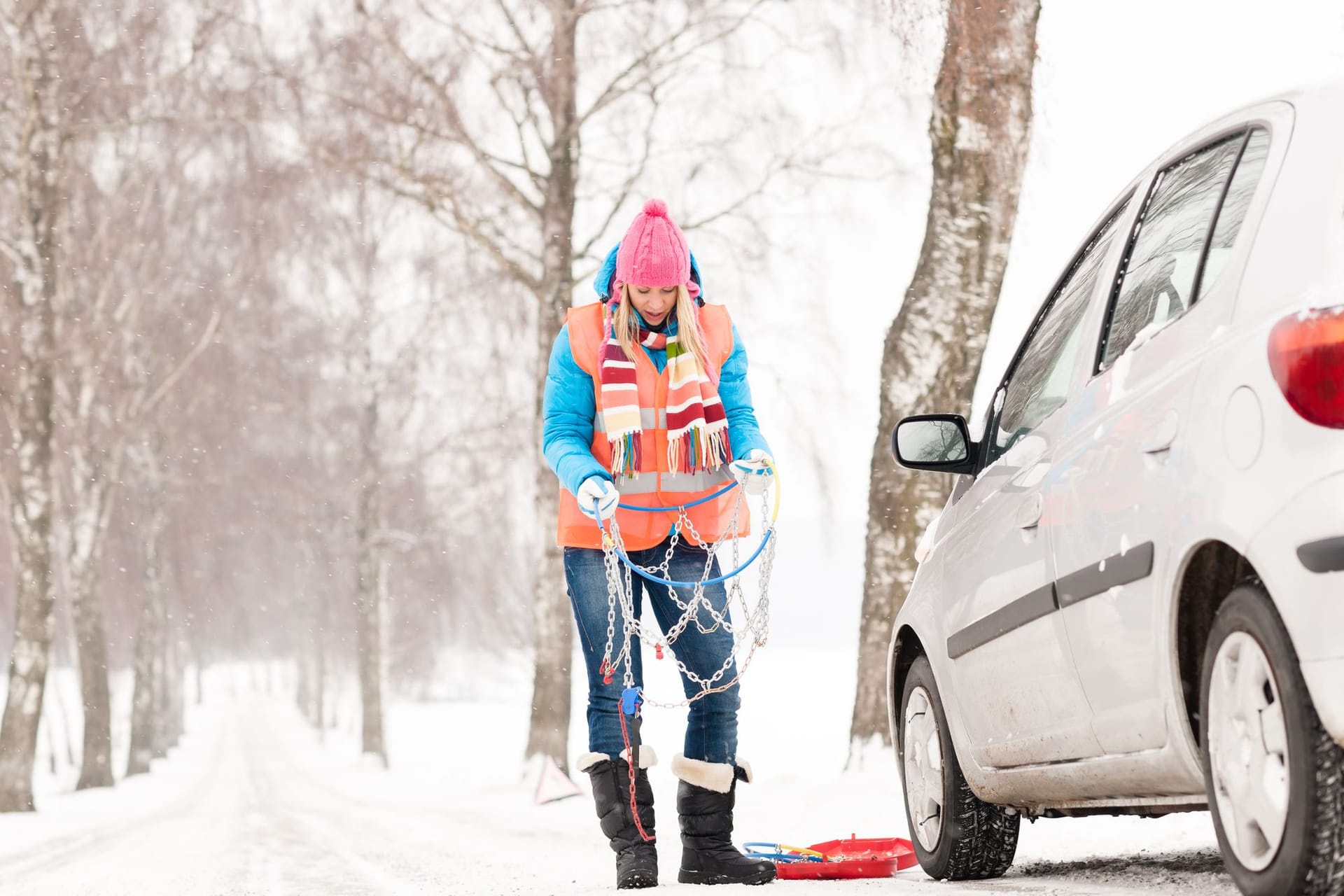 Die besten Laufflächen Schneeketten für PKW, SUV und LKW bei Schneeketten4u