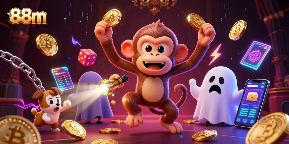 Engage with 88m's thrilling gaming adventures featuring a playful poltergeist and golden treasures.