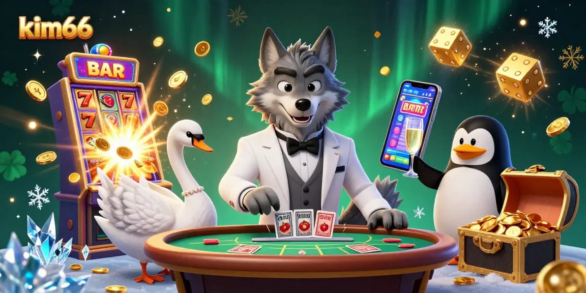 Experience thrilling wins at kim66 casino with vibrant characters, stunning games, and jackpot excitement.