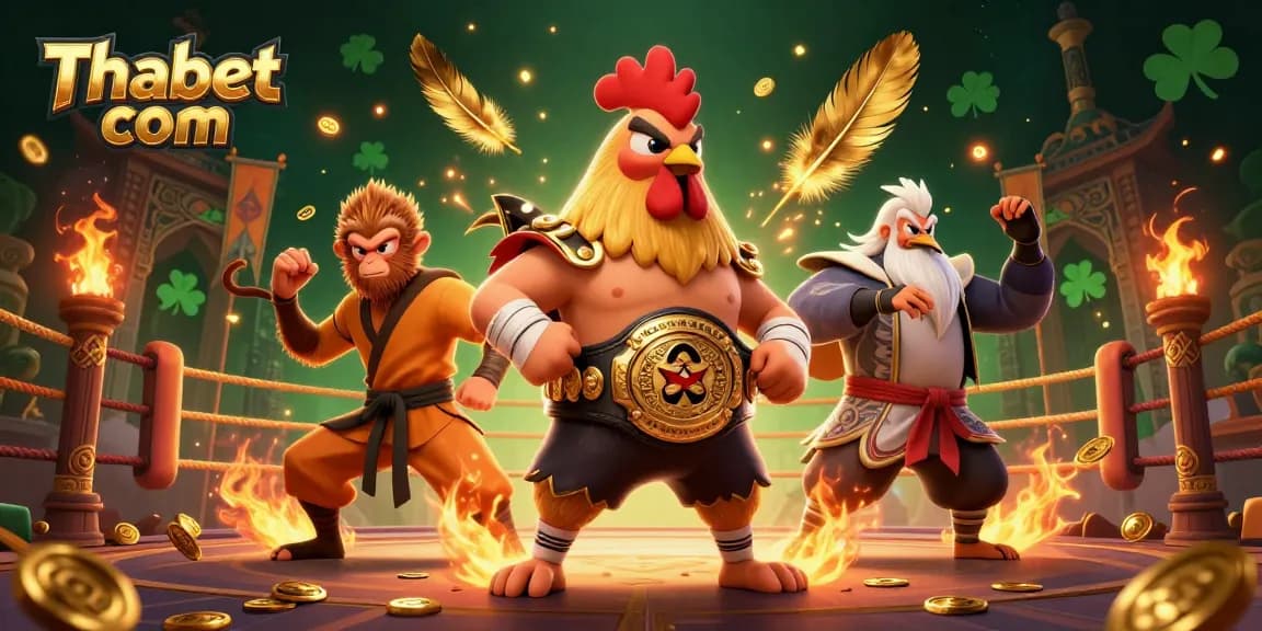 Experience thrilling gameplay with Thabet com featuring dynamic martial arts characters in an engaging casino atmosphere.