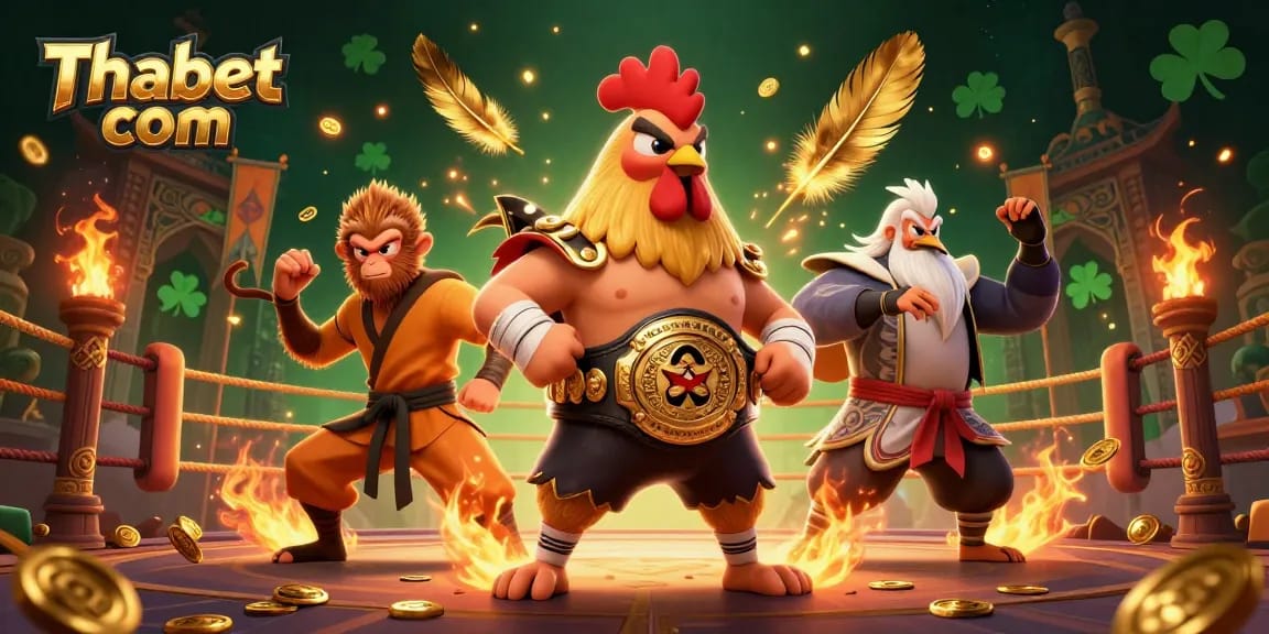 Experience thrilling gameplay with Thabet com featuring dynamic martial arts characters in an engaging casino atmosphere.