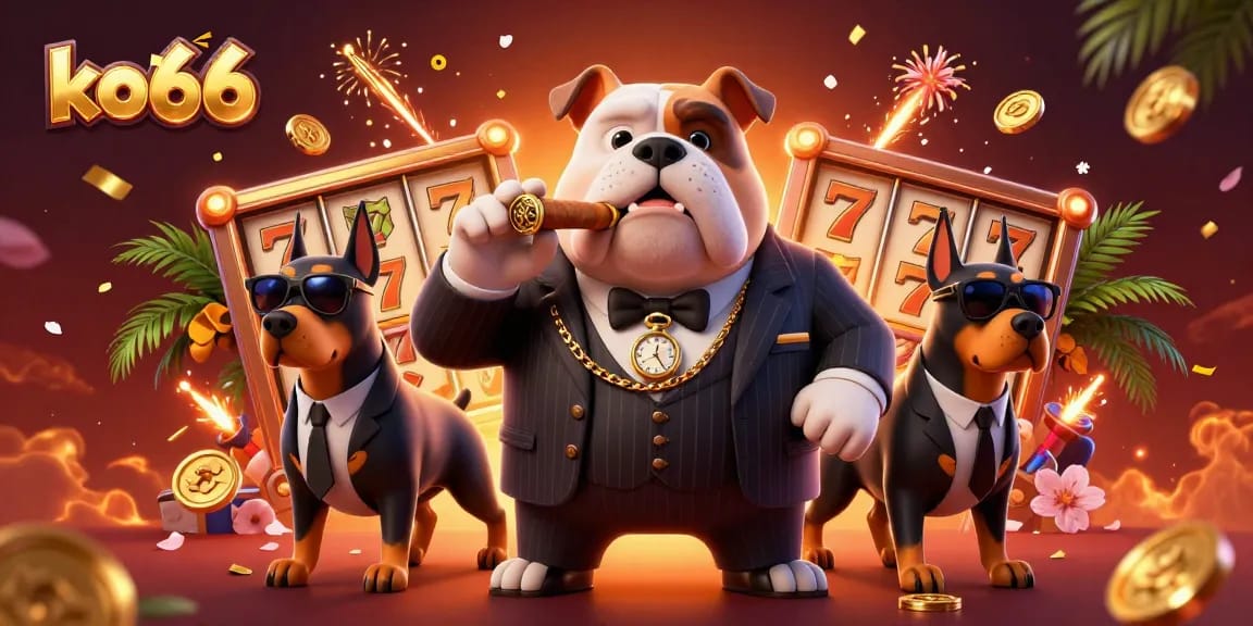 Experience the fun of winning at ko66, featuring vibrant slot gaming elements and a stylish atmosphere.