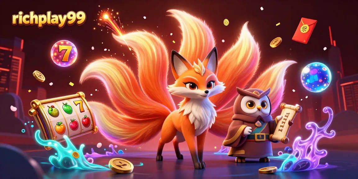Engage with the exciting world of richplay99 featuring vibrant 3D scenes with slots and mystical characters.