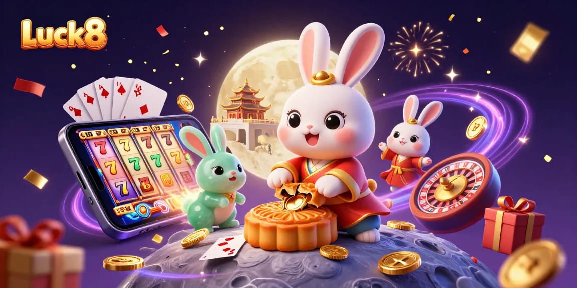 Luck8 invites players to spin and win with exciting slots featuring magical elements and vibrant graphics.