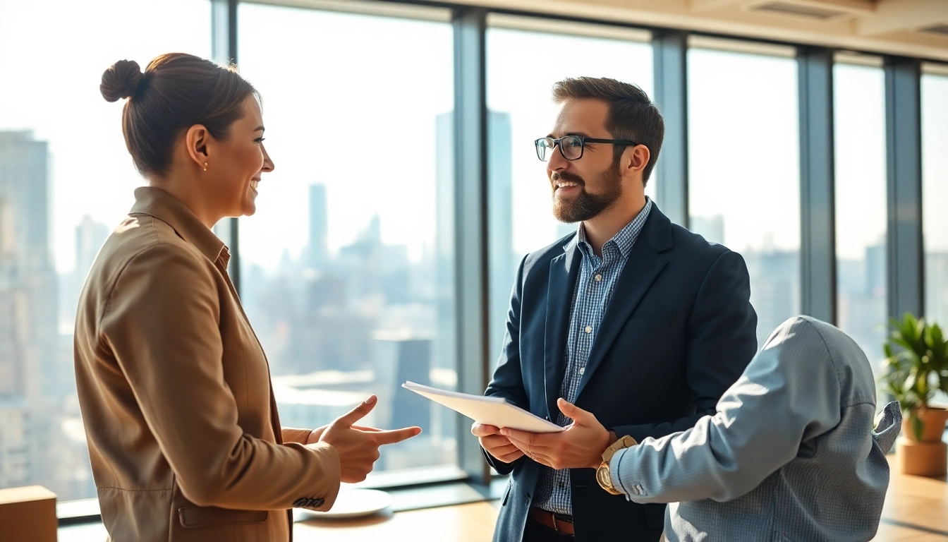 Headhunter Ingenieure in an engaging conversation about job opportunities