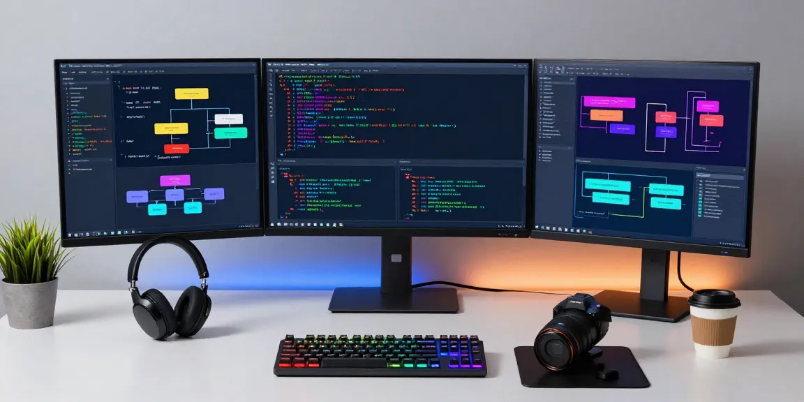 hb88bee software development workspace showcasing modern technology tools