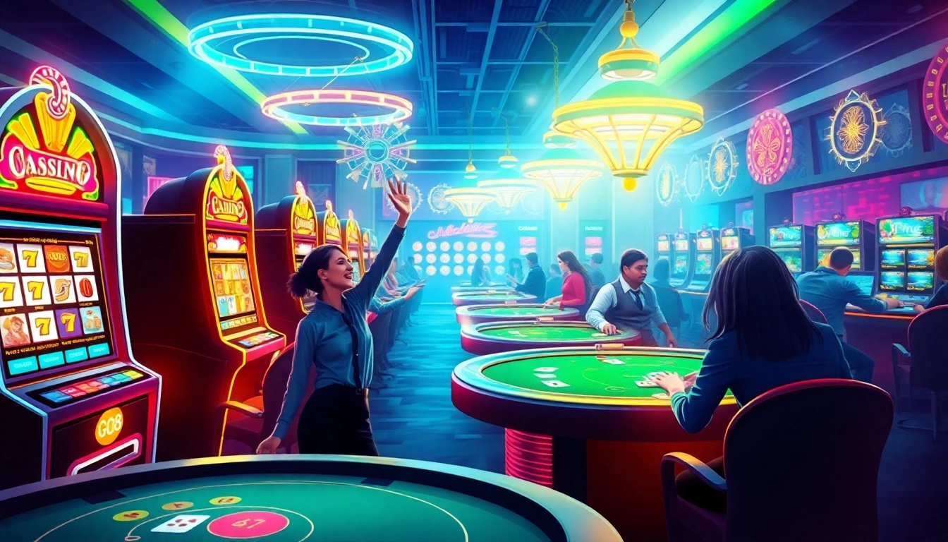 Experience excitement at GO8 casino with vibrant gaming and engaging visuals.