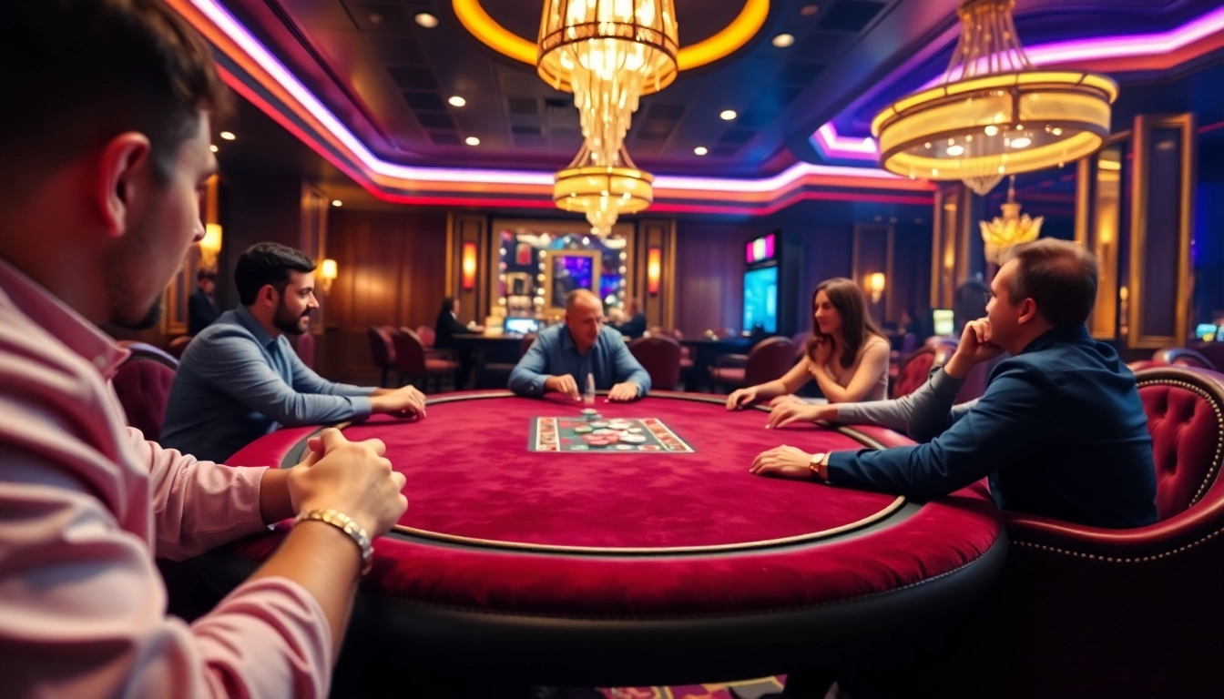 Fedezd fel a legjobb online kaszinó izgalmait, élő játékosokkal a luxus asztaloknál.