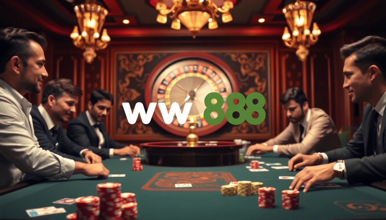 Experience the thrill of high-stakes poker at ww 88 casino, featuring expert players and vibrant atmosphere.